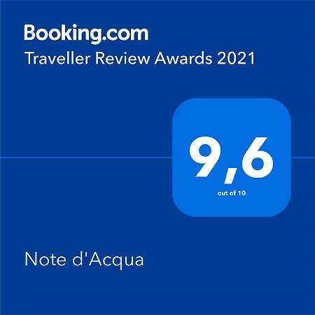 Couette-café Note D'acqua 3*