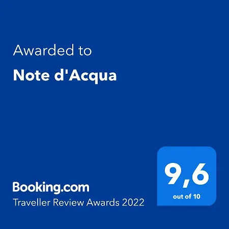 住宿加早餐酒店 Note D'acqua Introdacqua